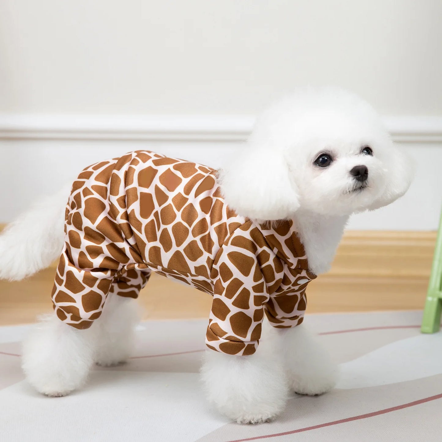 Leopard Print Hoodie Pet Puppy