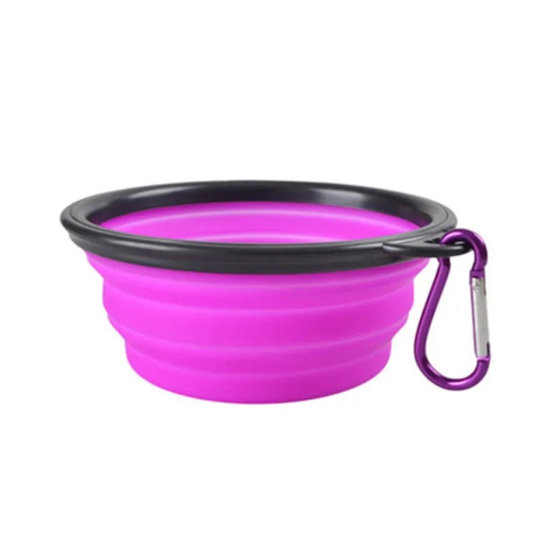 Portable Travel Outdoor Water Food Bowl