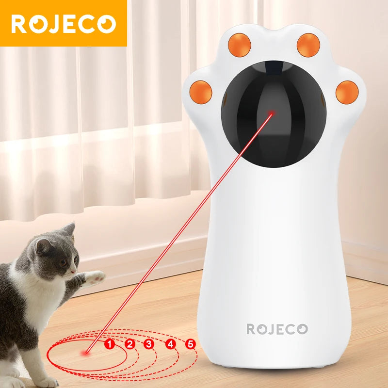 Automatic Laser Cat Toy Interactive Cat Claw