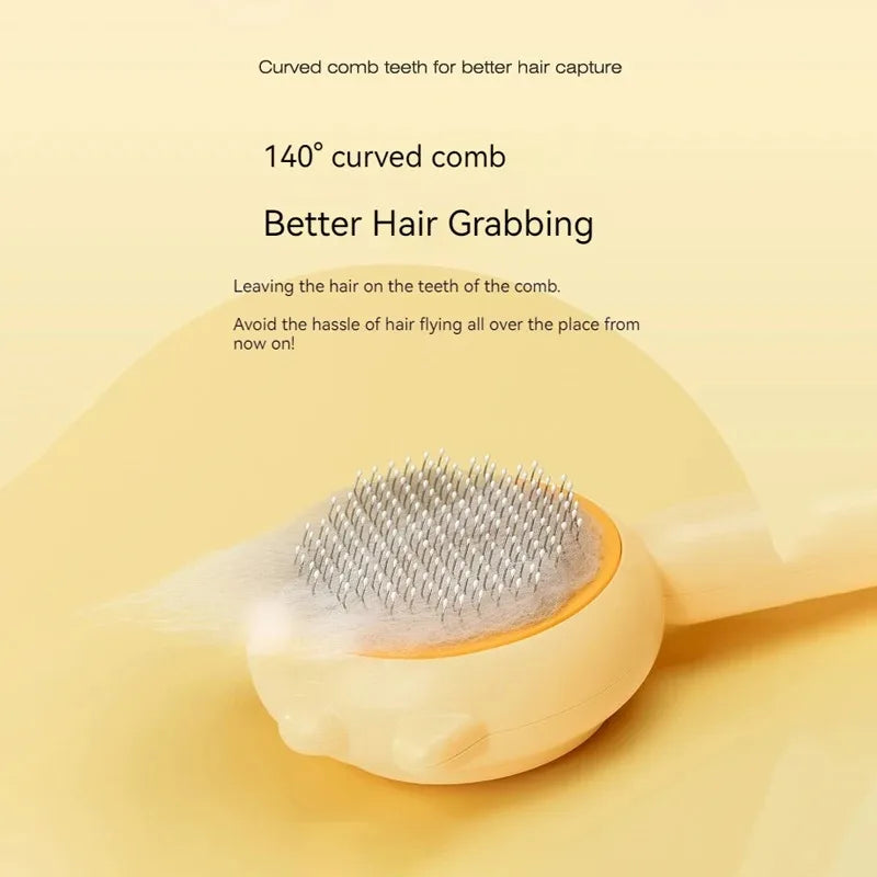 Pet Grooming Needle Brush Massage Self Groomer