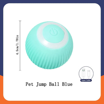 Automatic moving bouncing toy ball