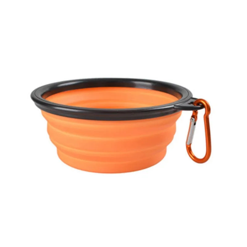 Portable Travel Outdoor Water Food Bowl