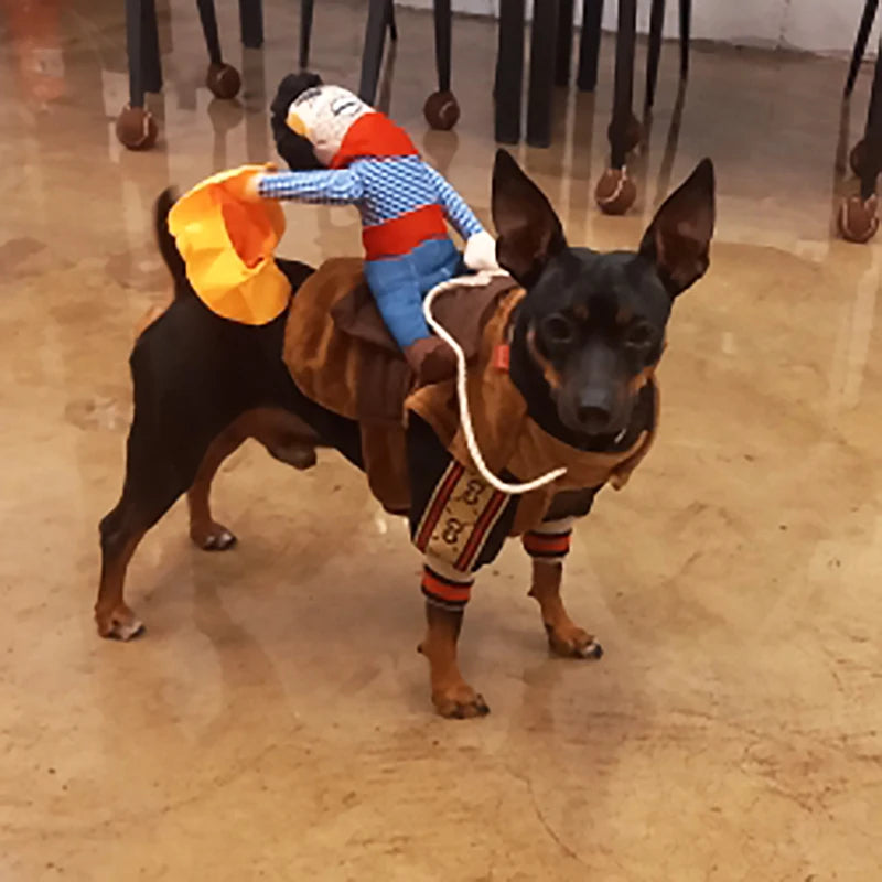 Pet Cowboy Costumes Halloween Funny