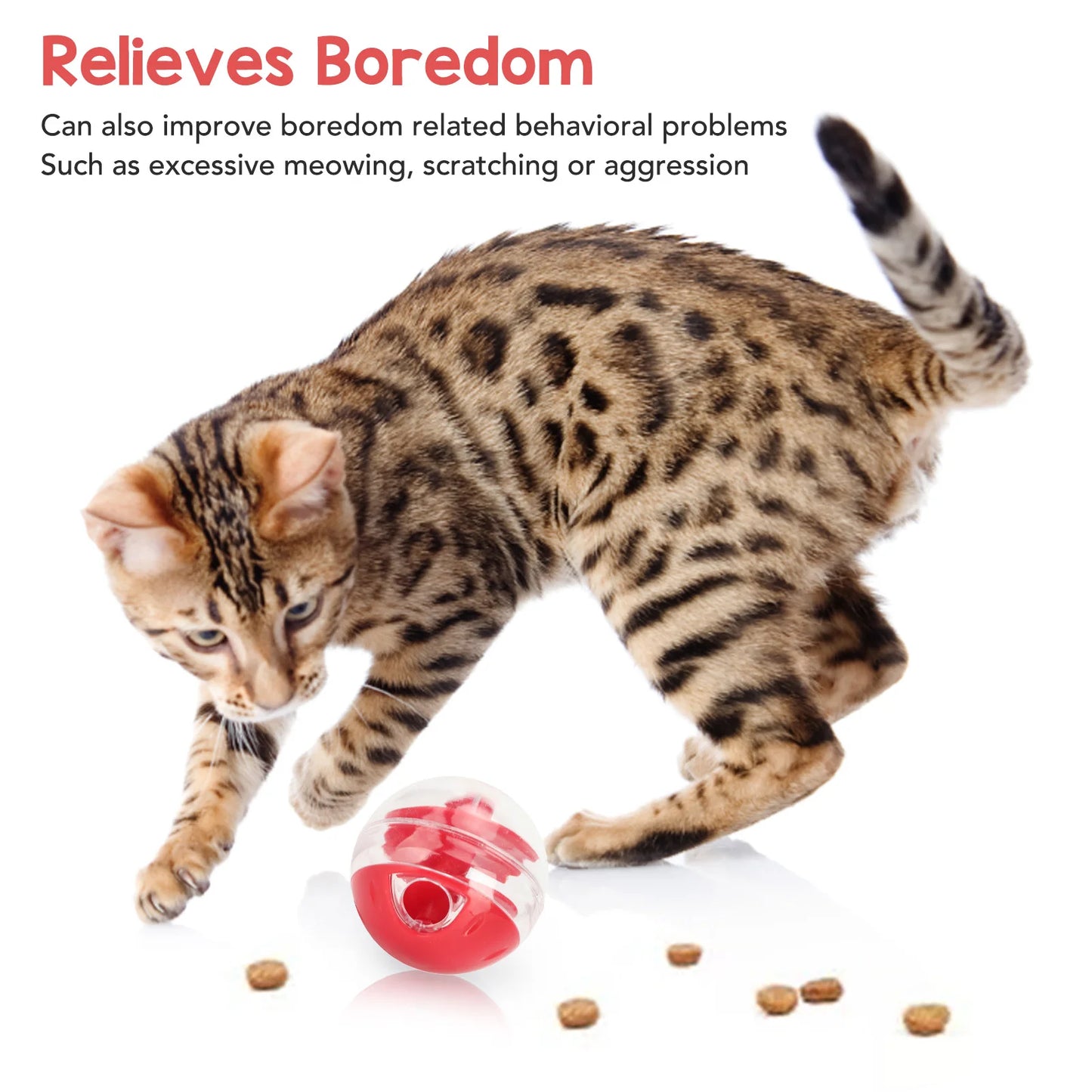 Cat Food Distribution Puzzle Ball