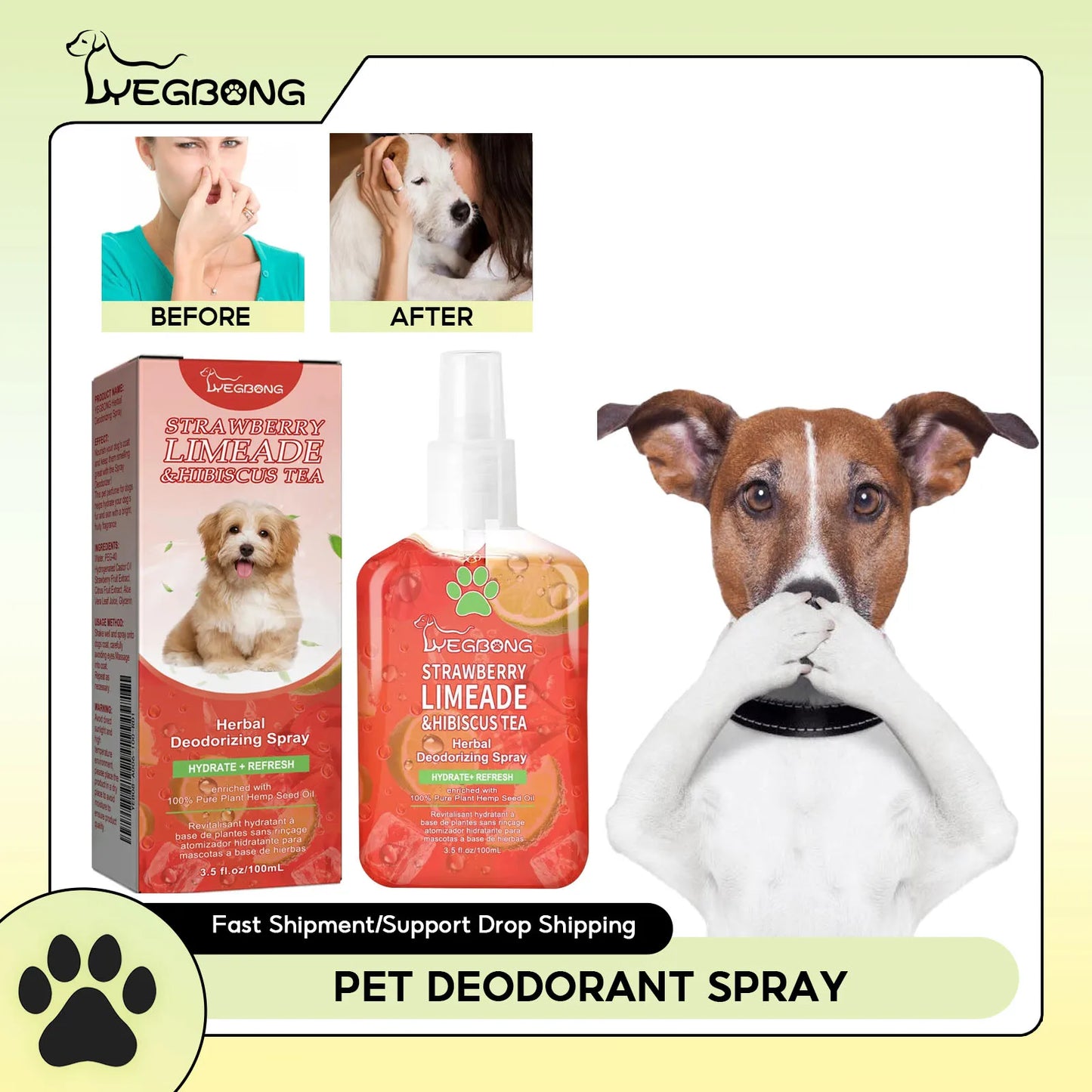 Pet Urine Odor Sterilizing & Disinfecting Fresh Air Long Lasting Cleaning