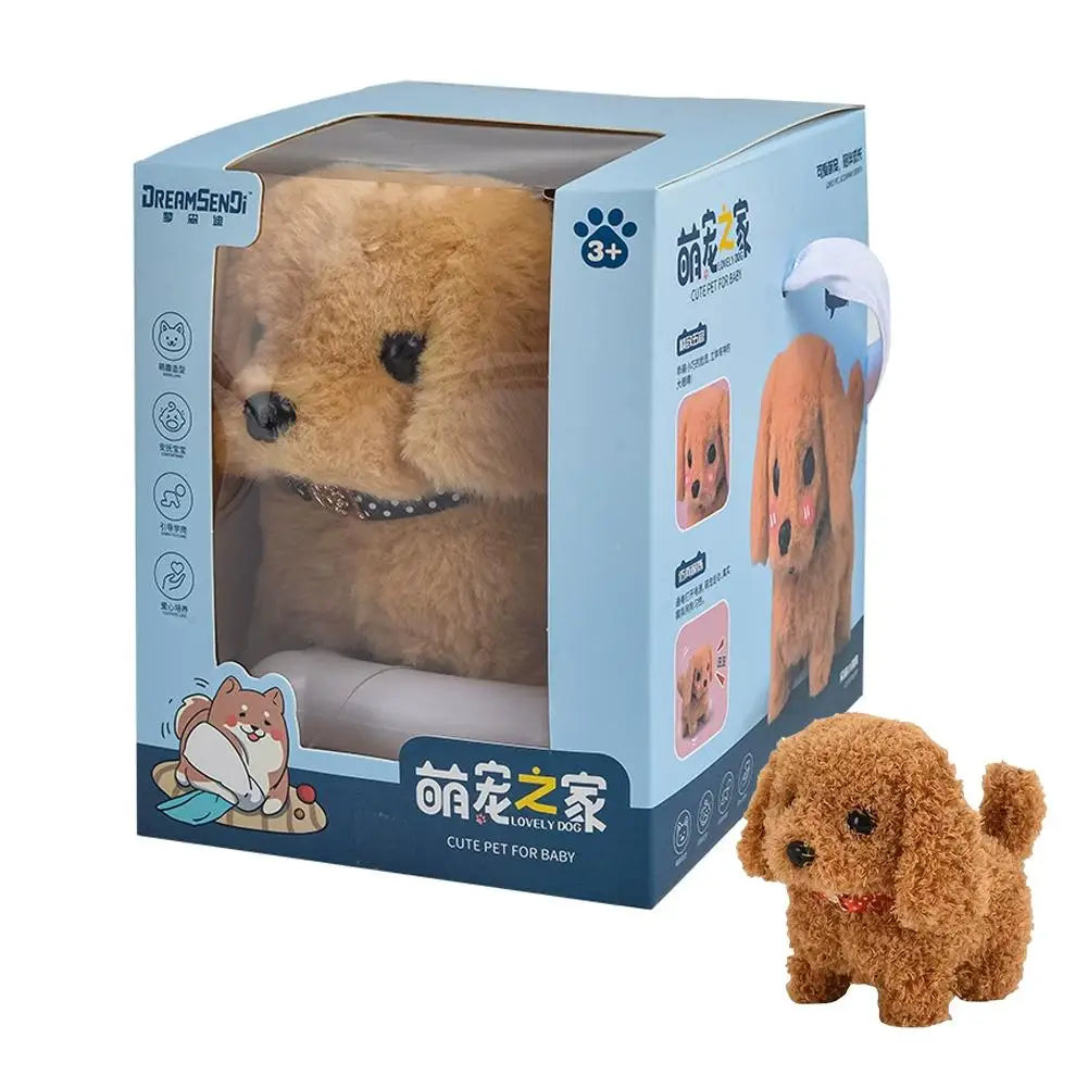 Realistic Plush Simulation Smart Dog