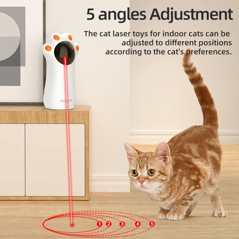 Automatic Laser Cat Toy Interactive Cat Claw