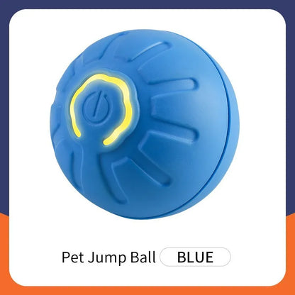 Automatic moving bouncing toy ball