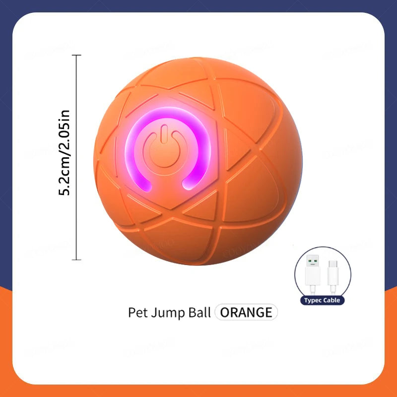 Automatic moving bouncing toy ball