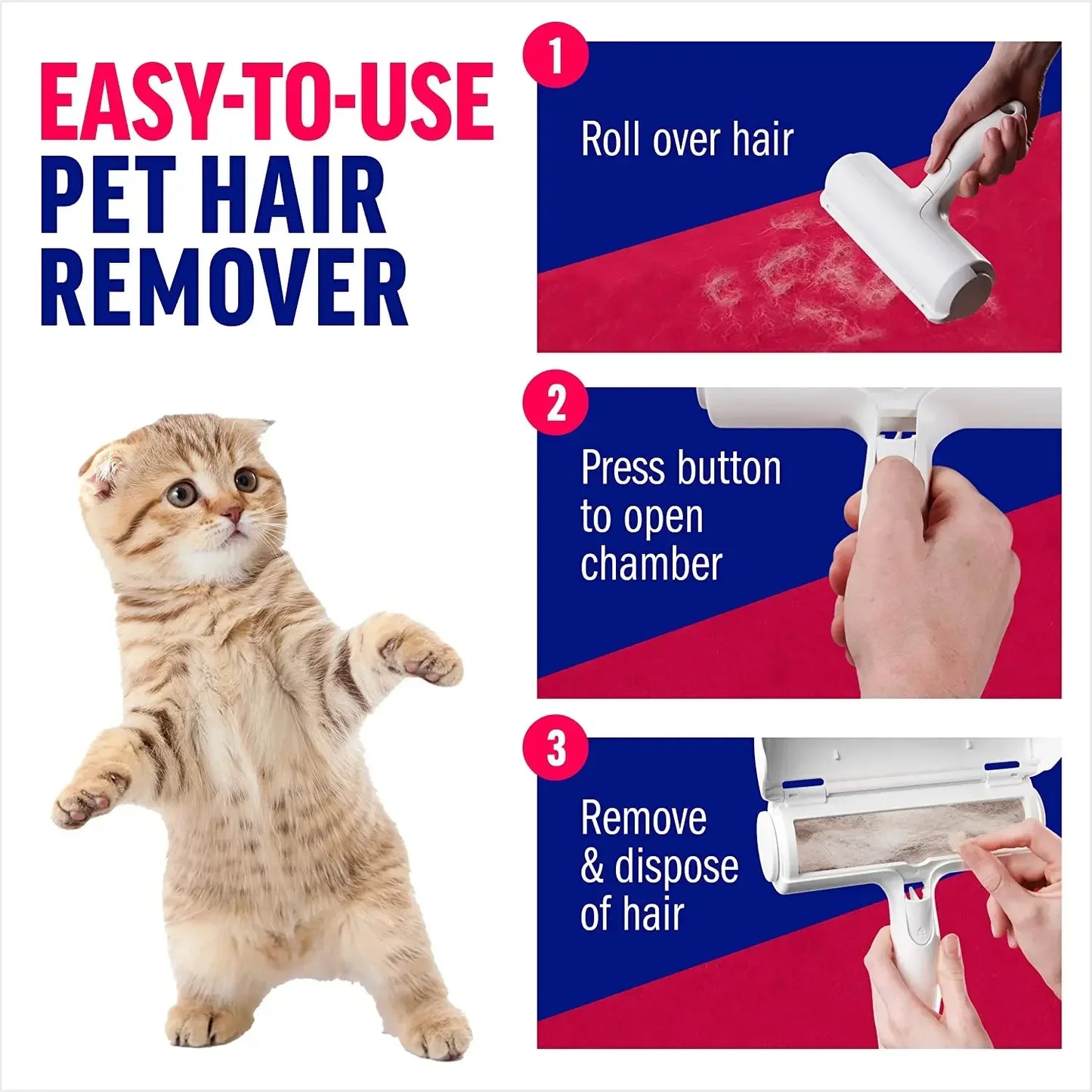 Efficient Animal Hair Removal Tool - The Perfect Tool for Hair Removal