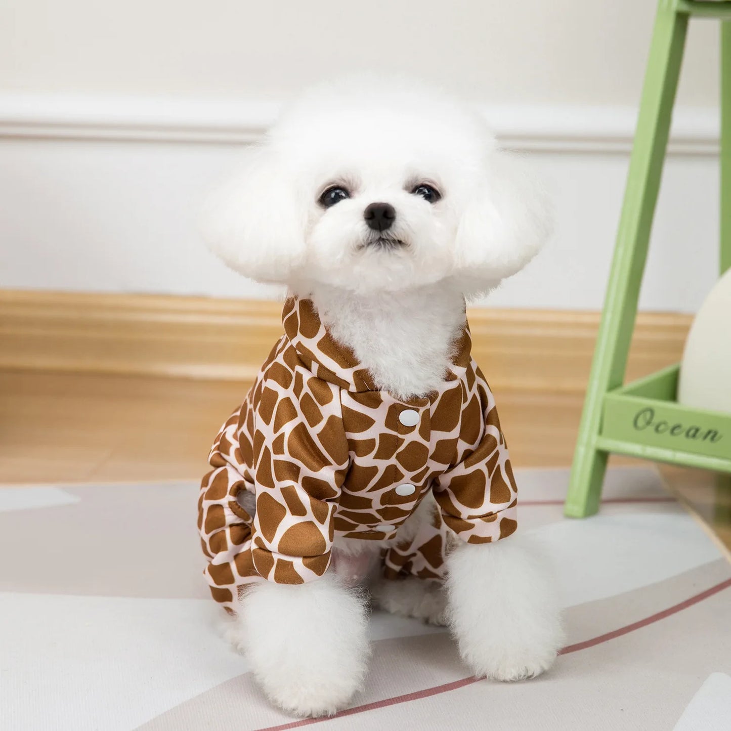 Leopard Print Hoodie Pet Puppy