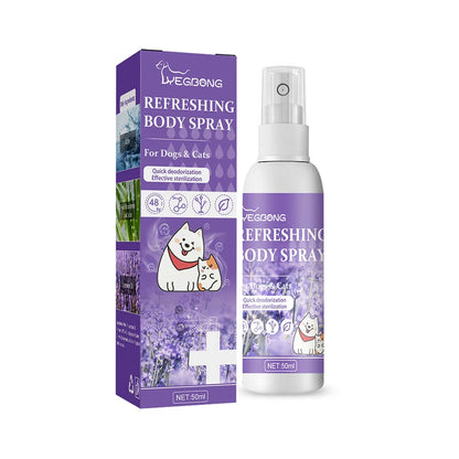 Air Fresh Lavender Essential Oil Dog Deodorizing Spray Long Lasting