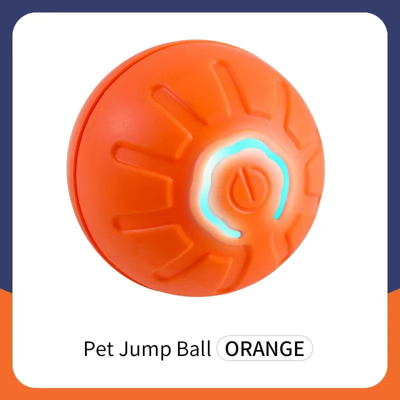 Automatic moving bouncing toy ball