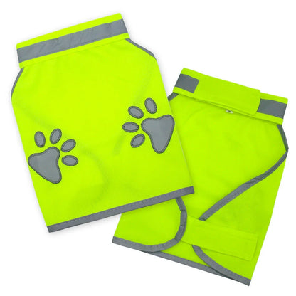 Reflective Dog Safety Vest High Visibility Fluorescent Pet