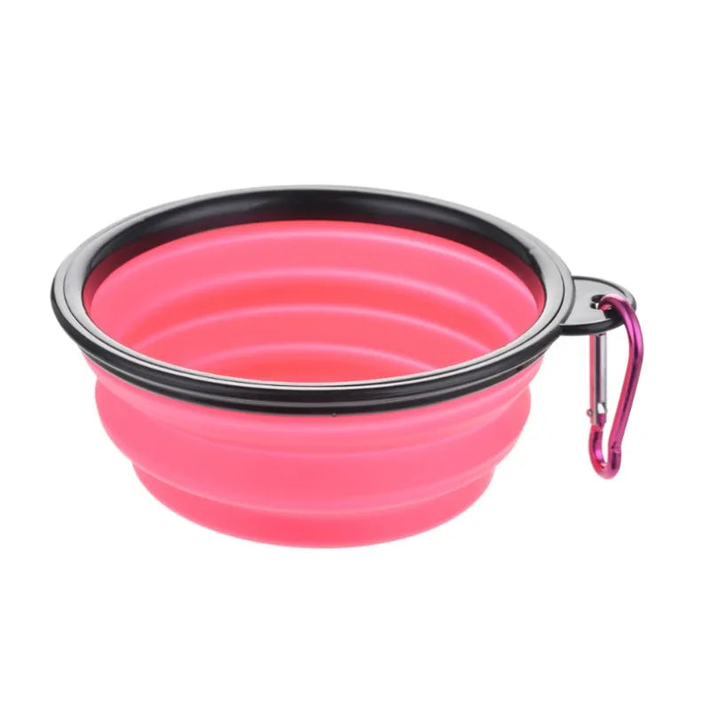 Portable Travel Outdoor Water Food Bowl