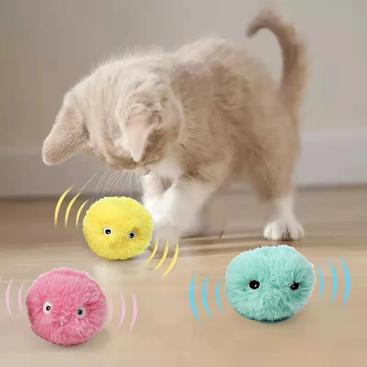 Smart cat toy interactive ball