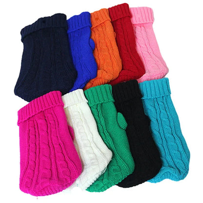 Knitted Pet Clothes