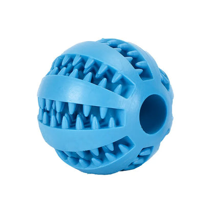 Interactive Rubber Ball Chew Toy, Teeth Cleaning