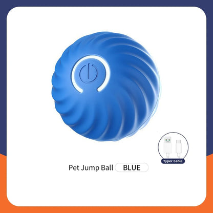 Automatic moving bouncing toy ball