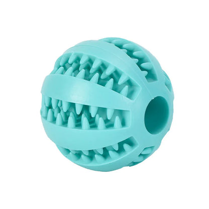 Interactive Rubber Ball Chew Toy, Teeth Cleaning