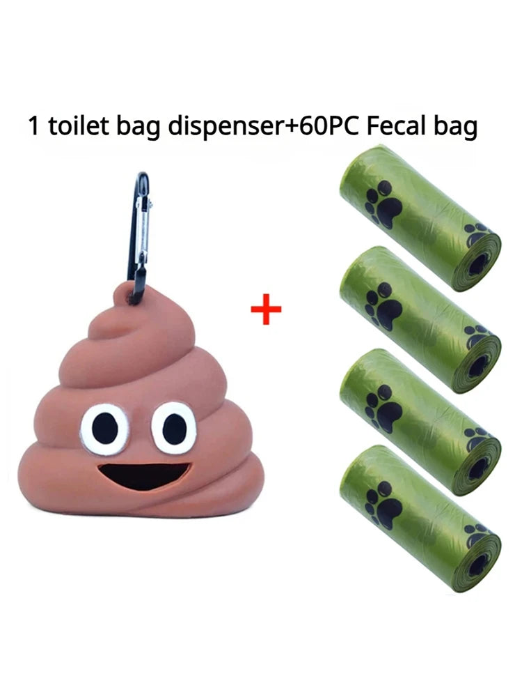 Funny shit bag holder